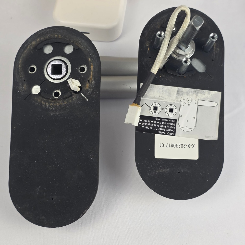 Sifely X Smart Lock Fingerprint Keyless Entry Door Handle Silver USED, WORKS - Picture 7 of 16